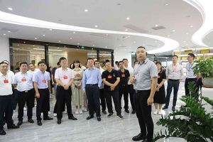热烈欢迎广东省人大常委会2023年全国人大代表一行莅临热博官方网站_热博(中国)股份有限公司集